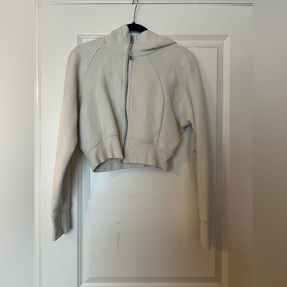 Lululemon Cropped Scuba Hoodie
